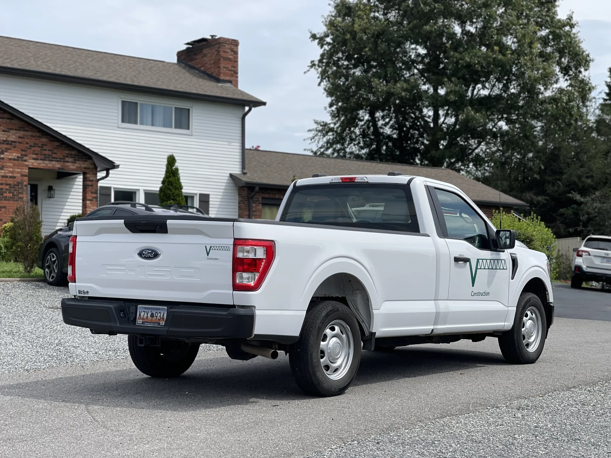 Rear passenger side
