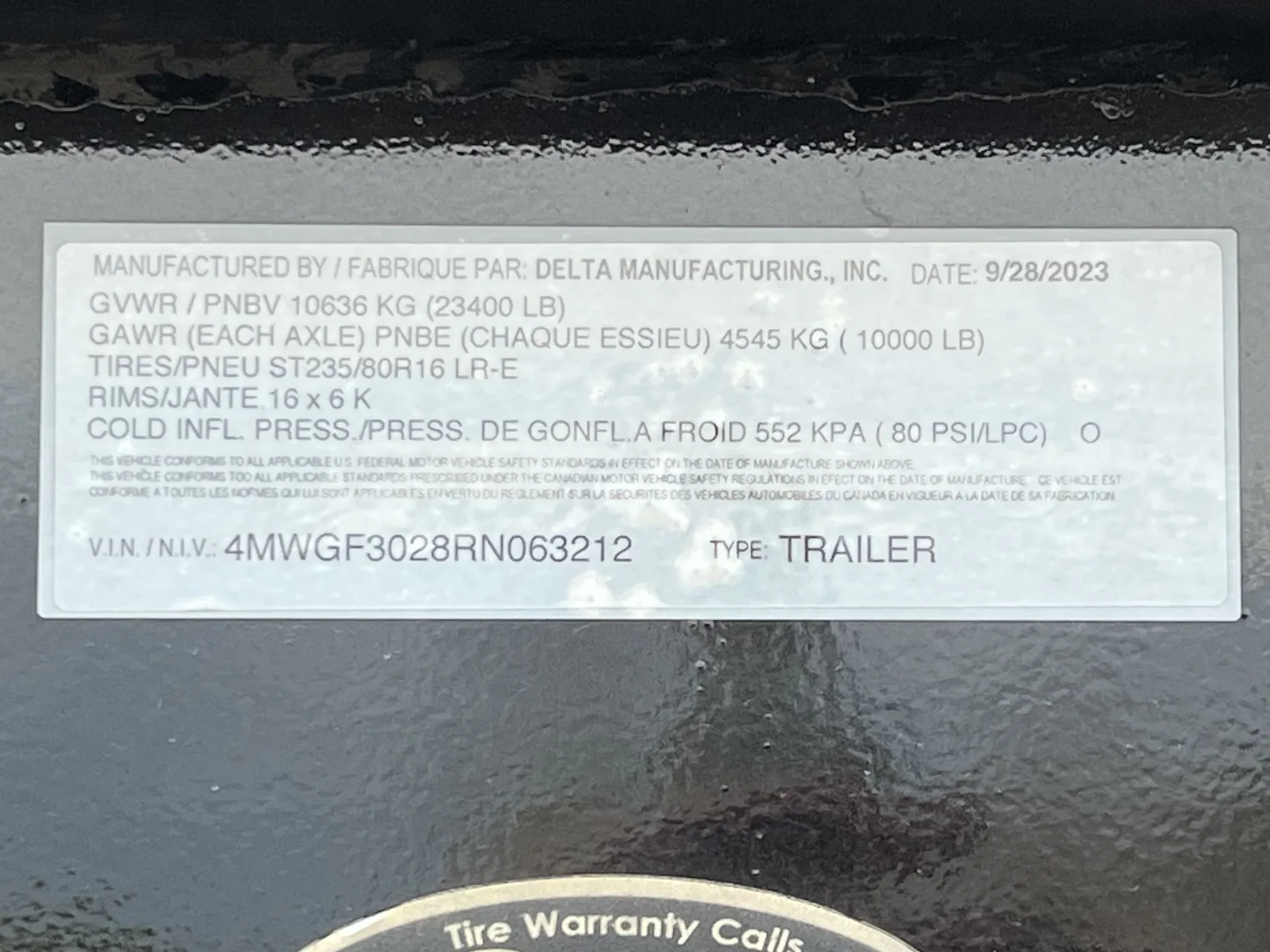 2024 Delta Trailer FLATBED GOOSENECK