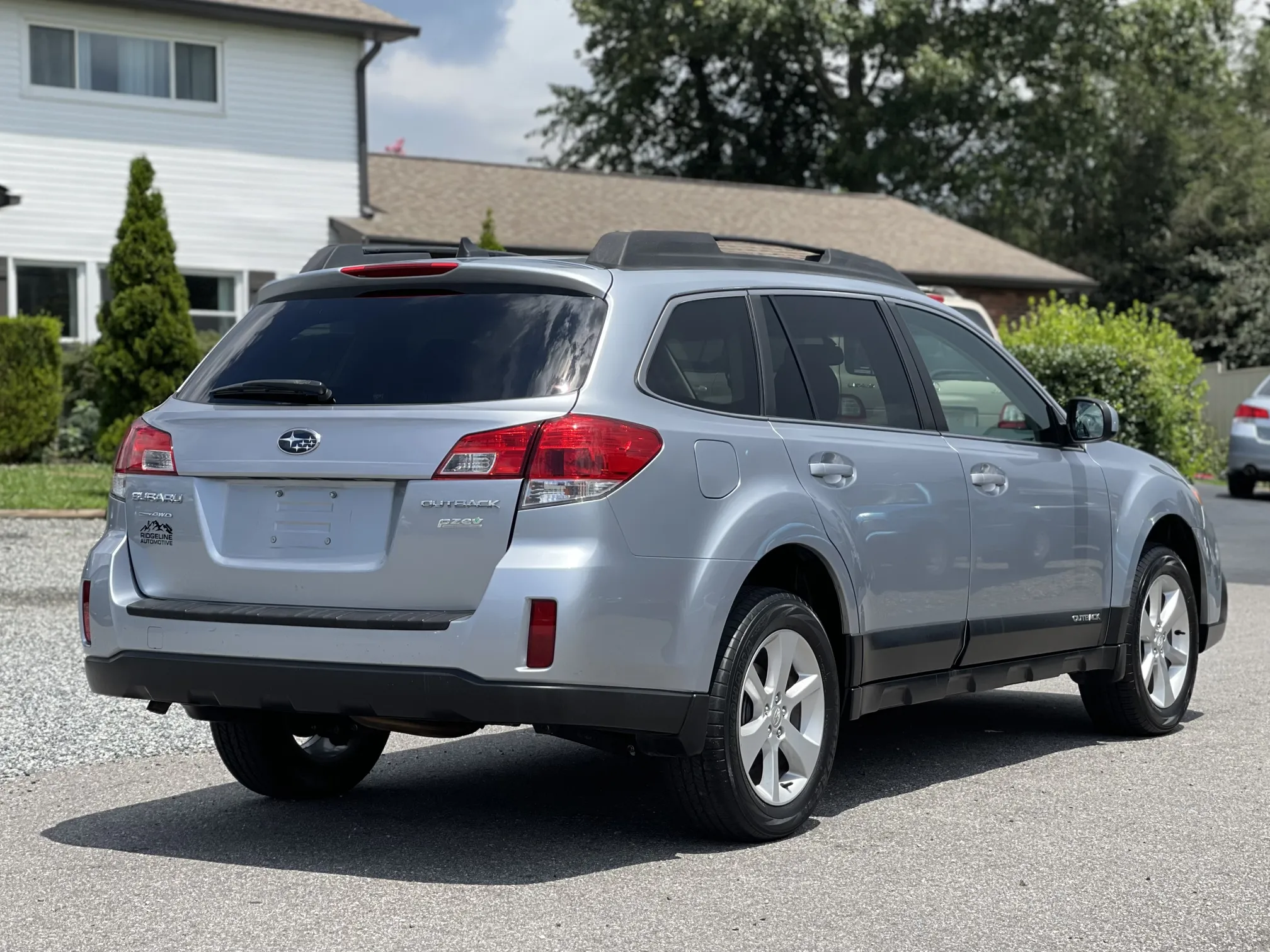 Rear passenger side