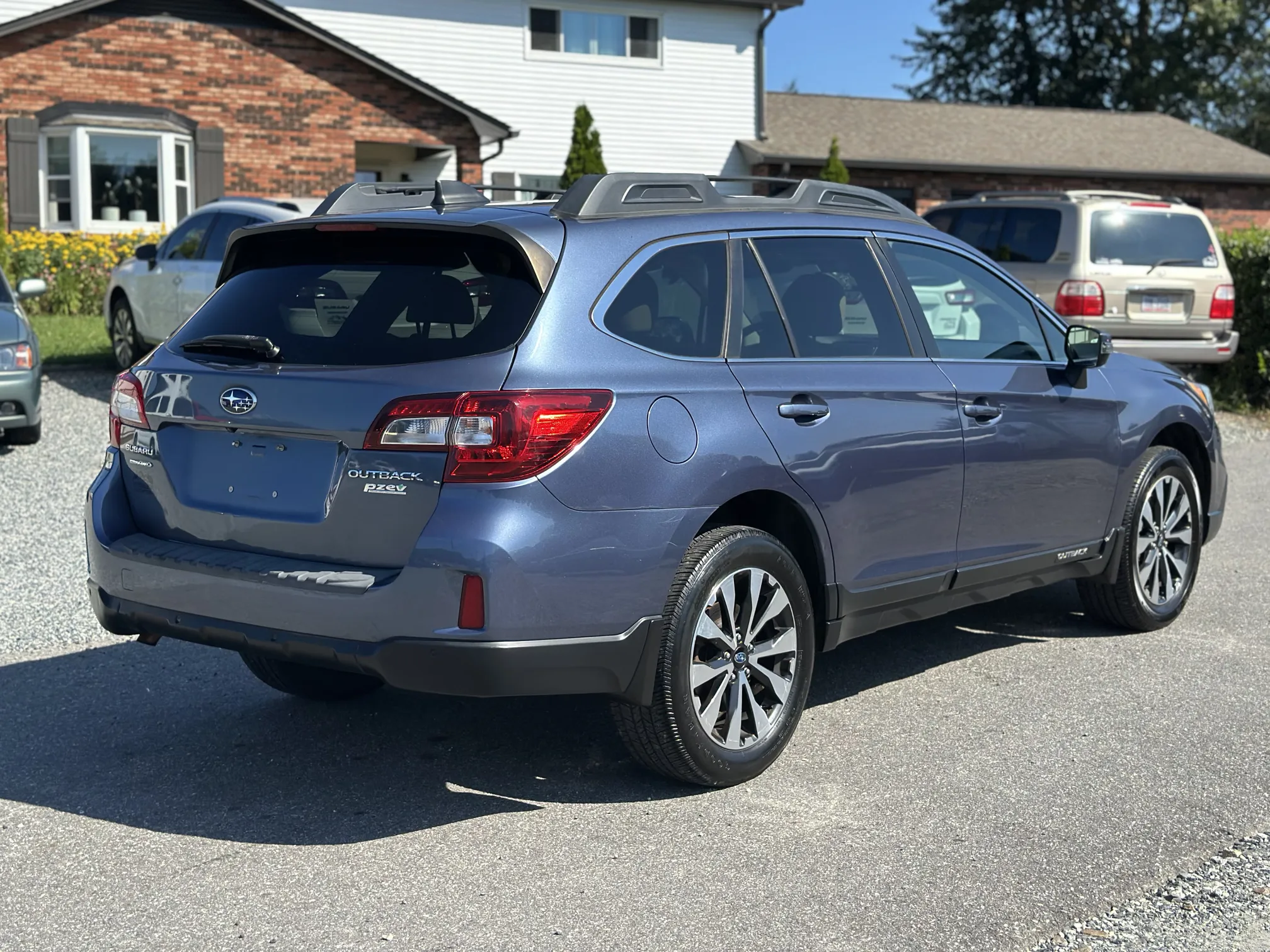 Rear passenger side
