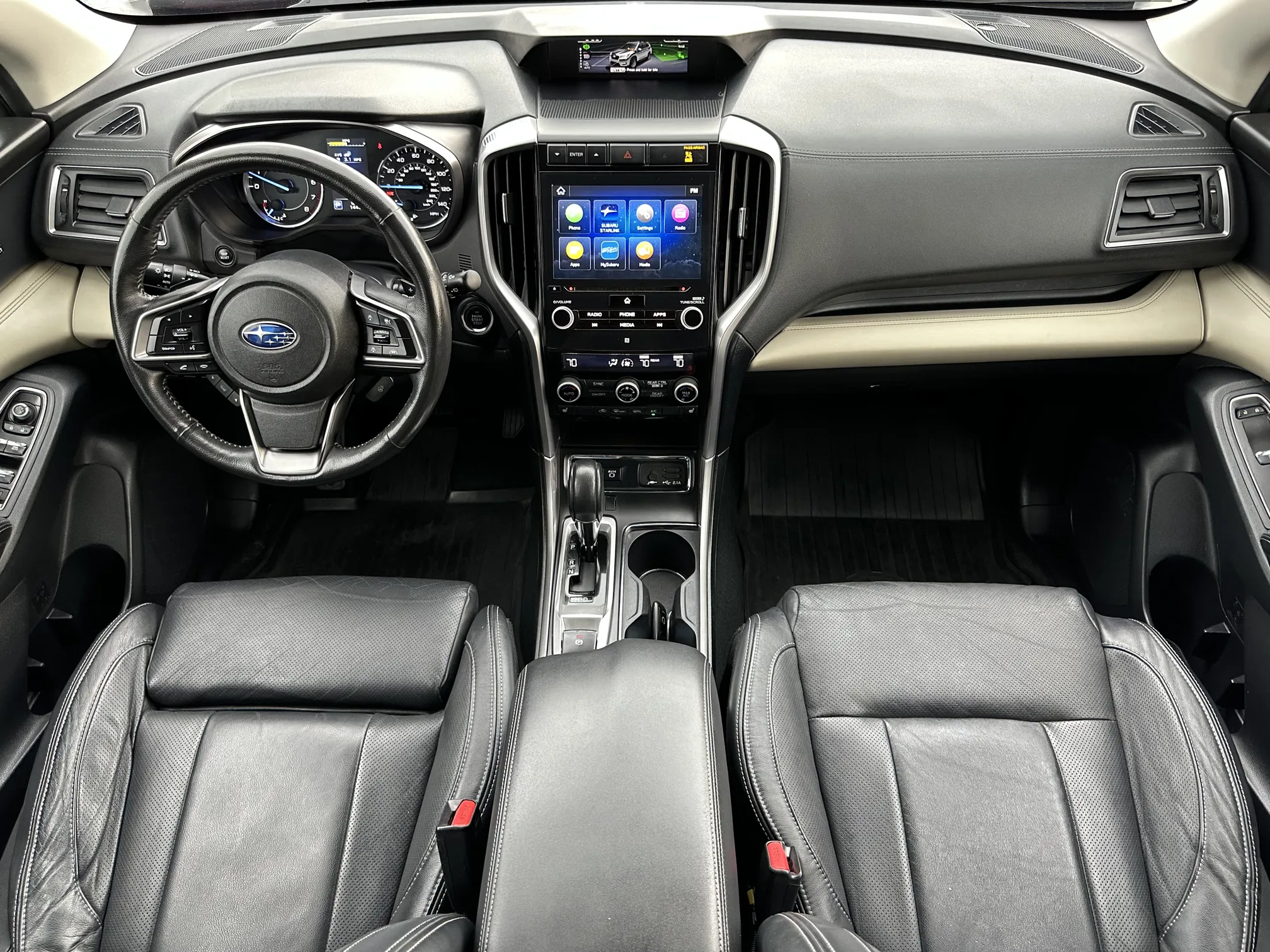 Front entertainment system