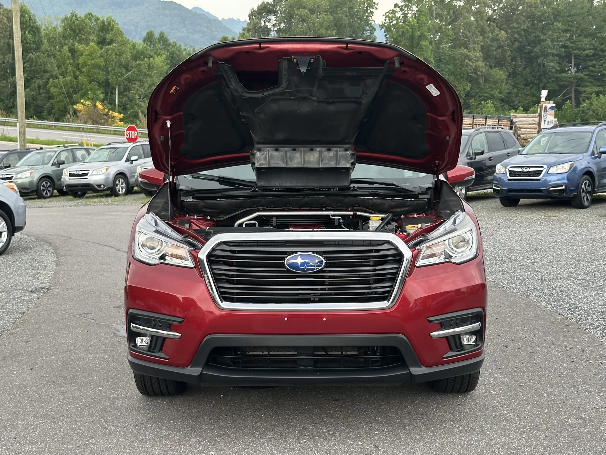 Open hood