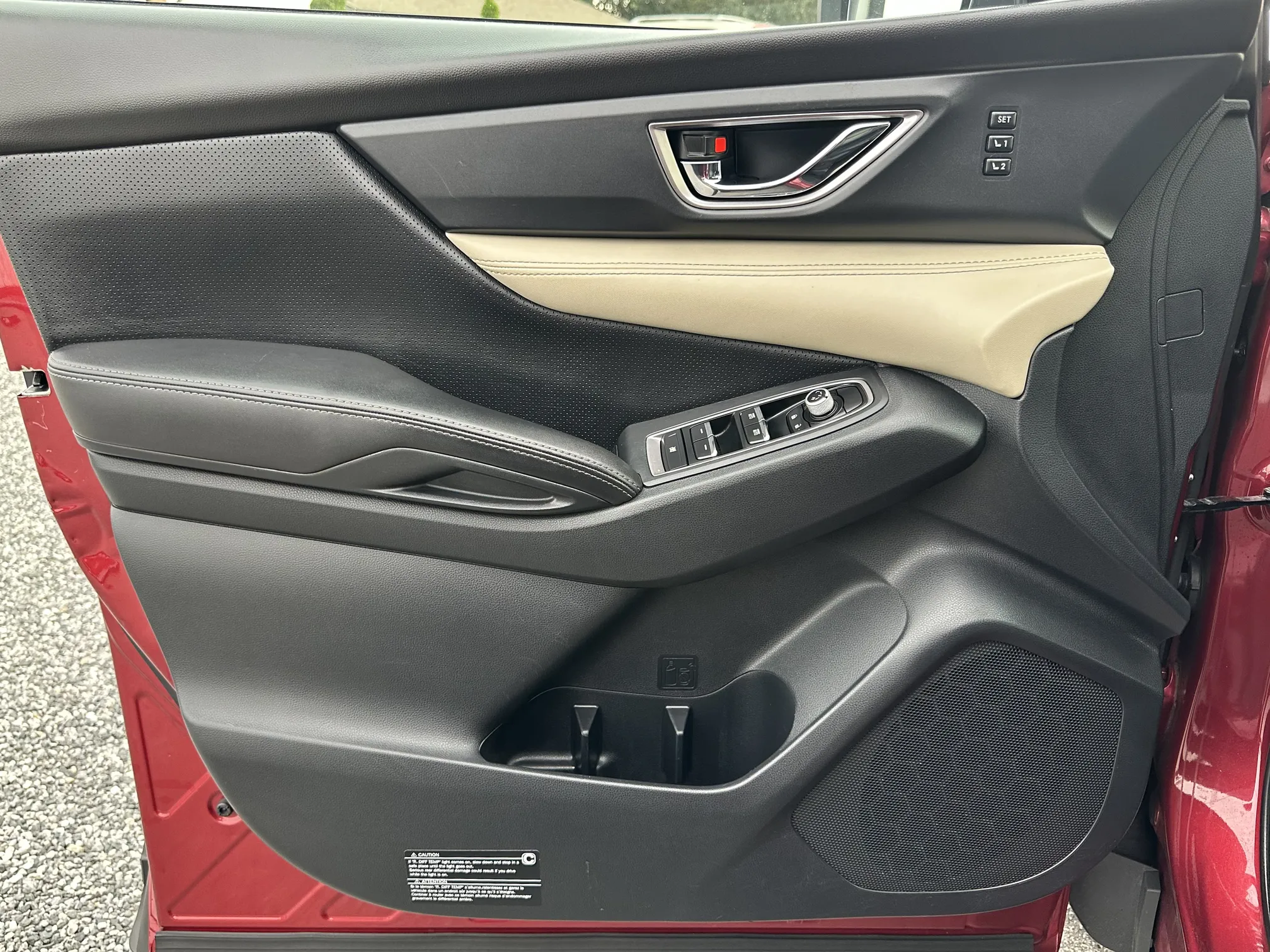 Driver door