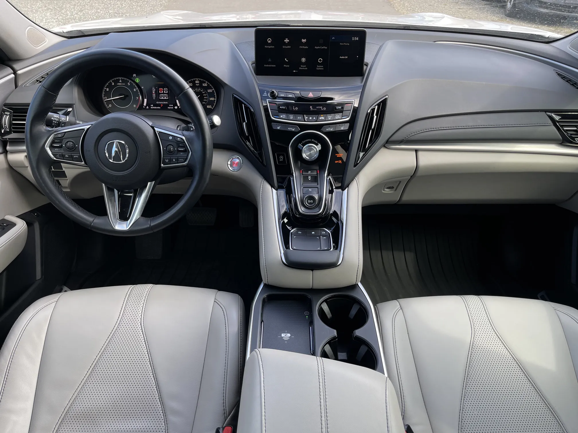 Front entertainment system
