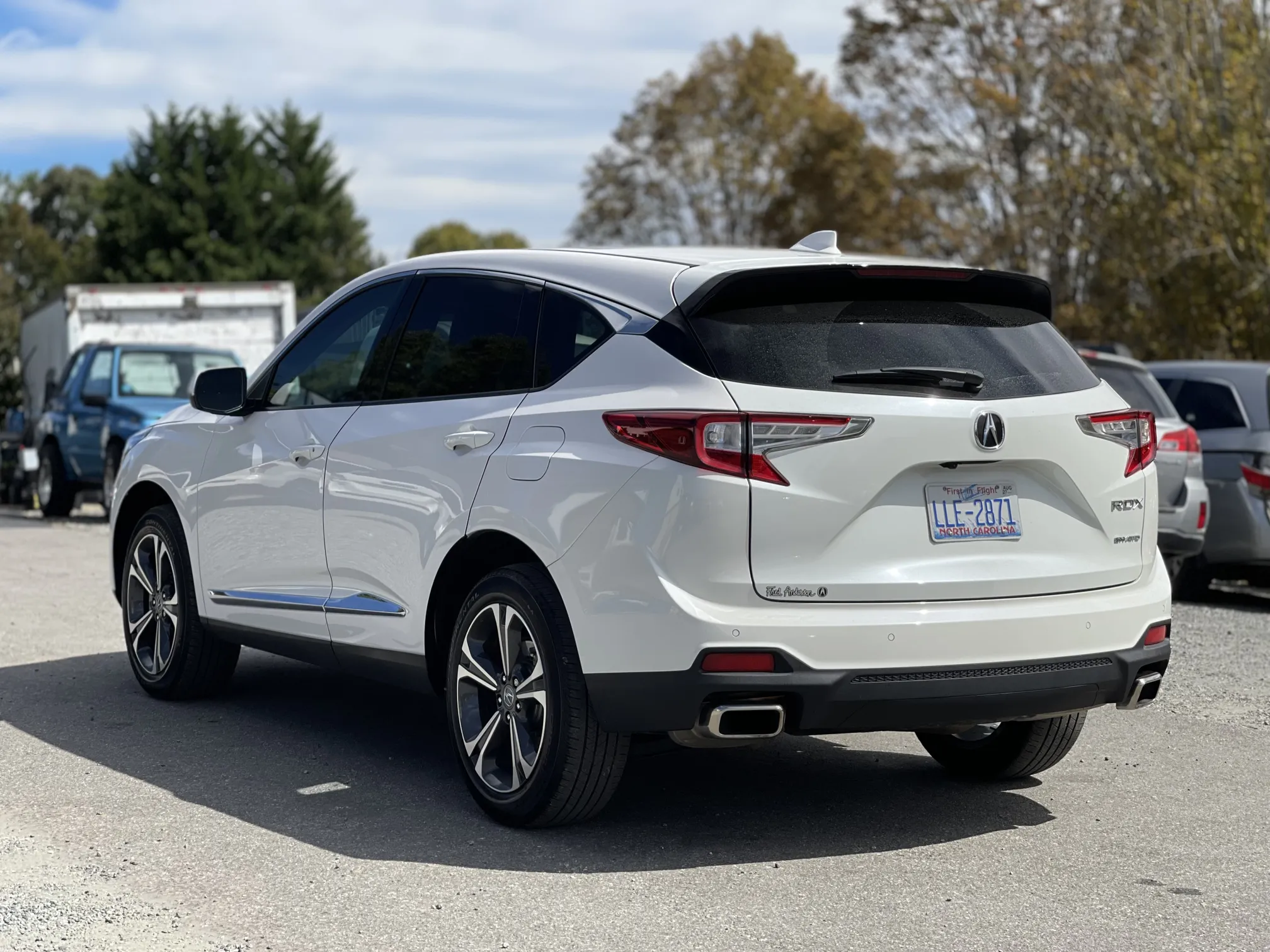 Rear driver side