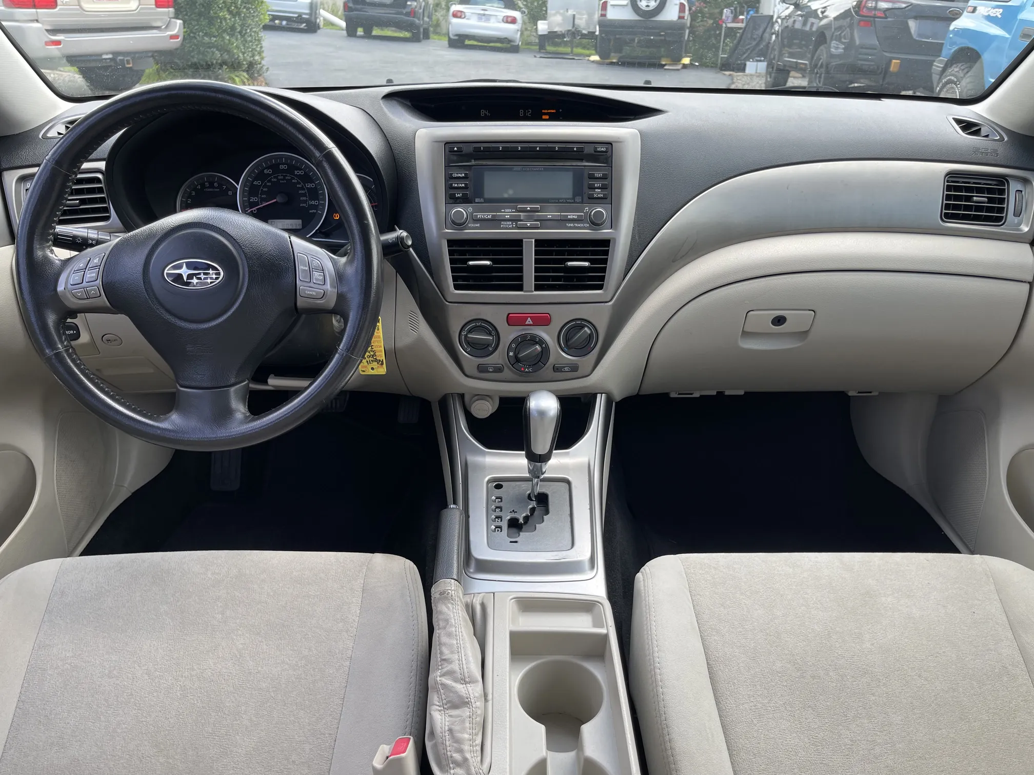 Front entertainment system