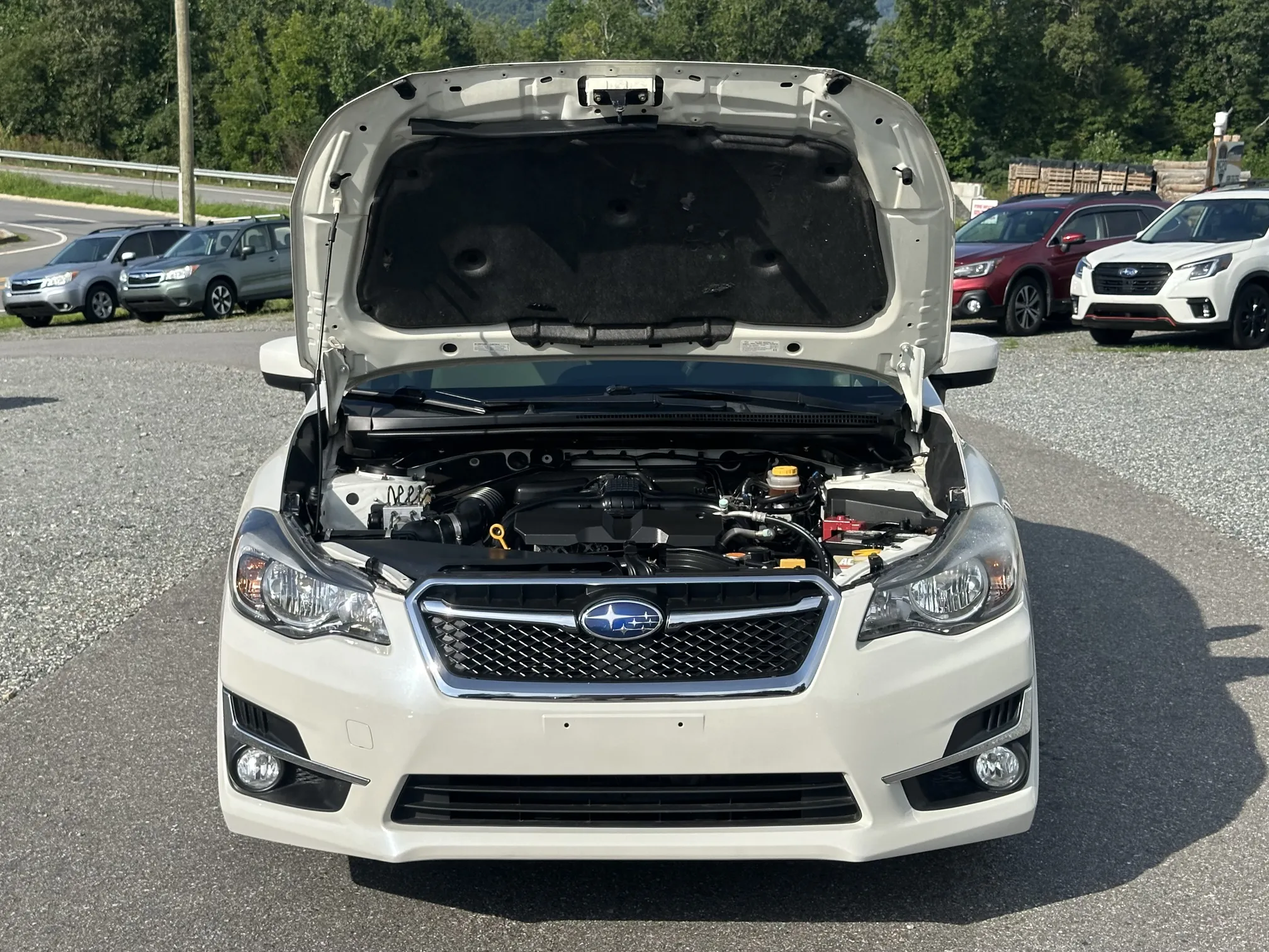 2015 Subaru Impreza Premium - White