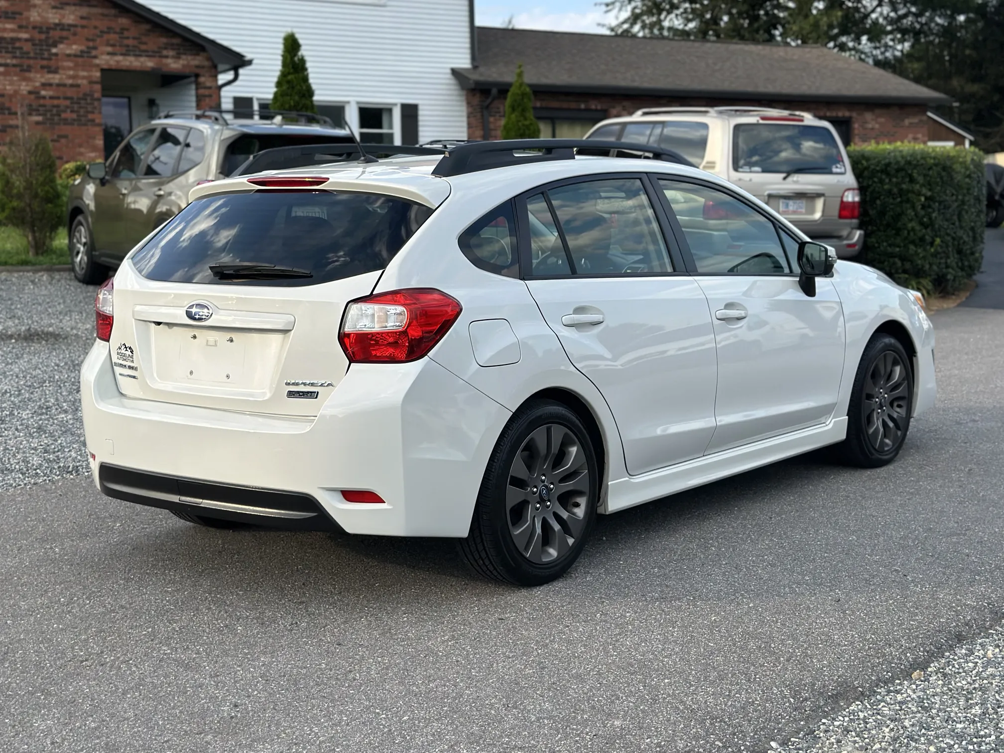 Rear passenger side
