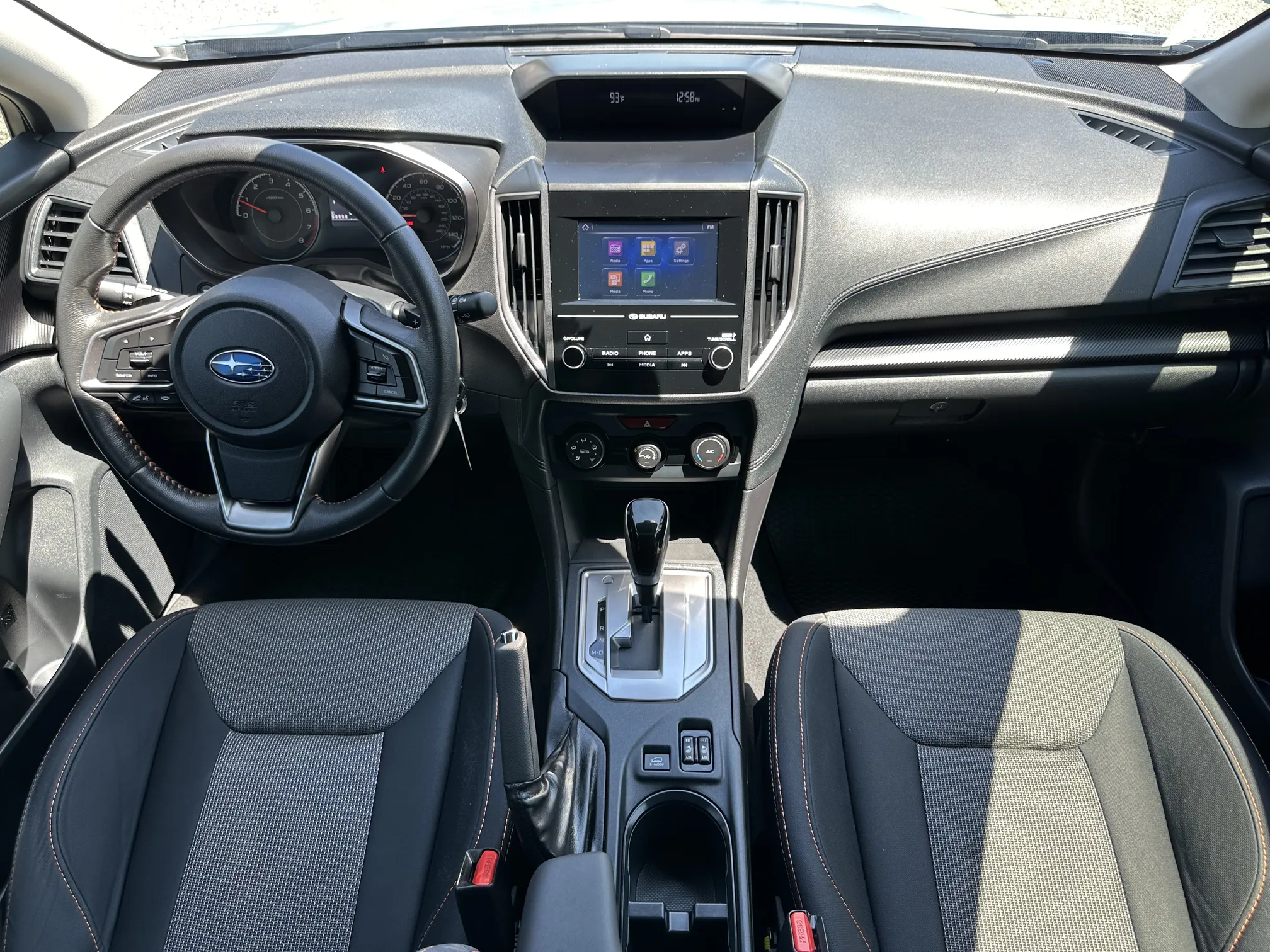 Front entertainment system