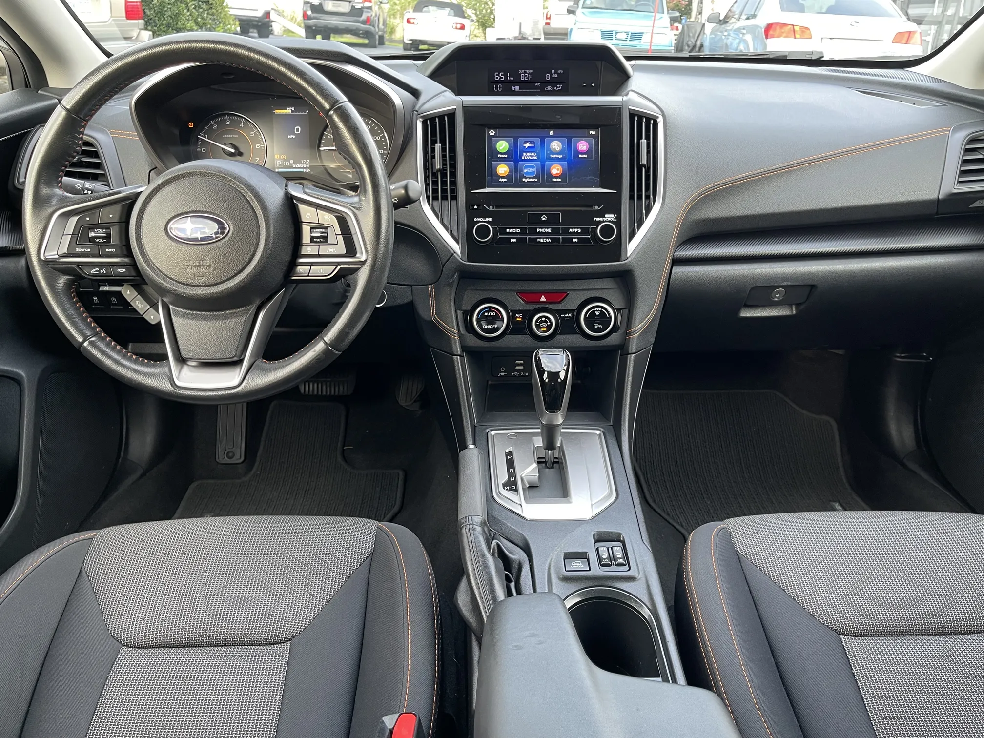 Front entertainment system