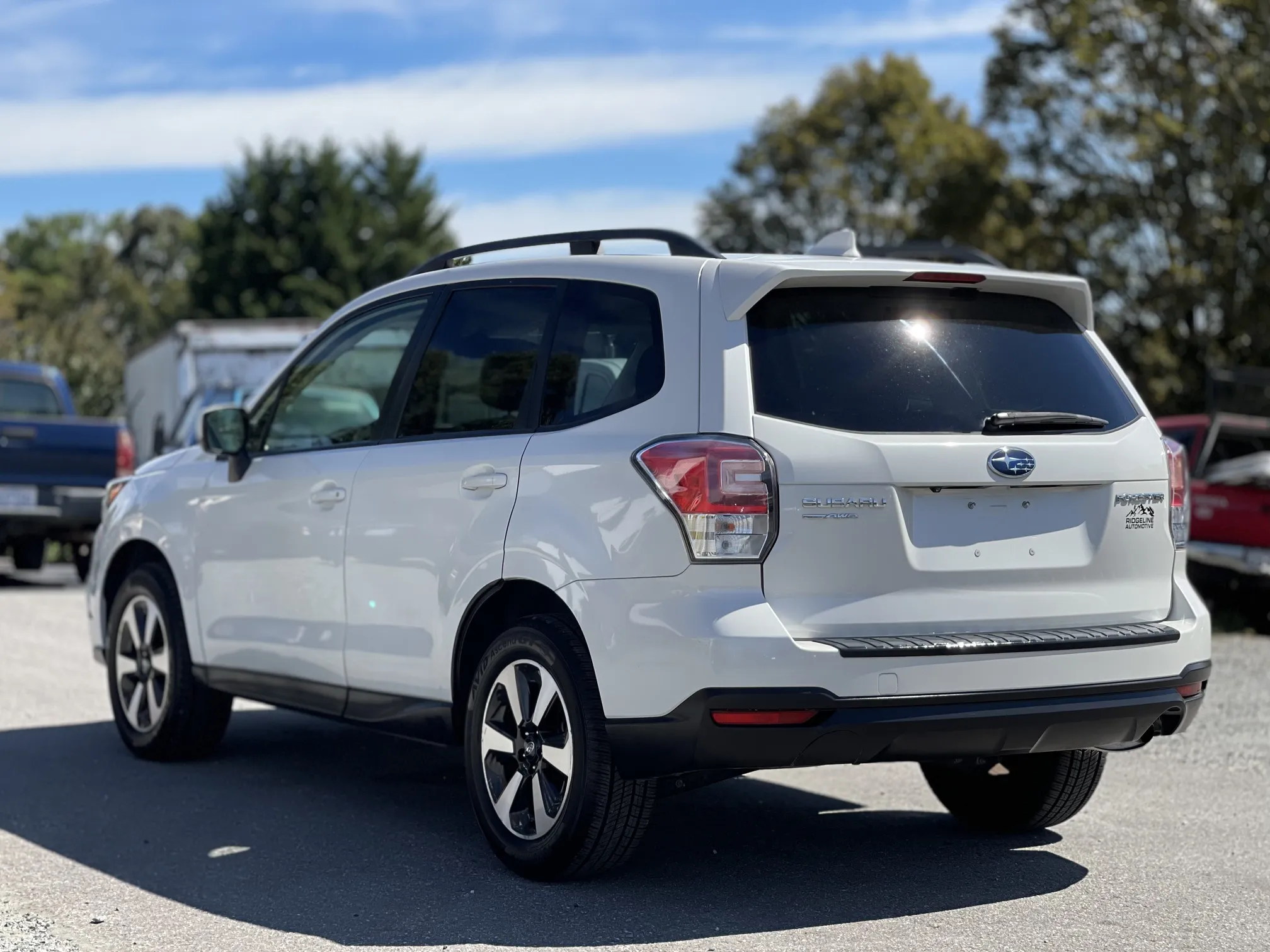 Rear driver side