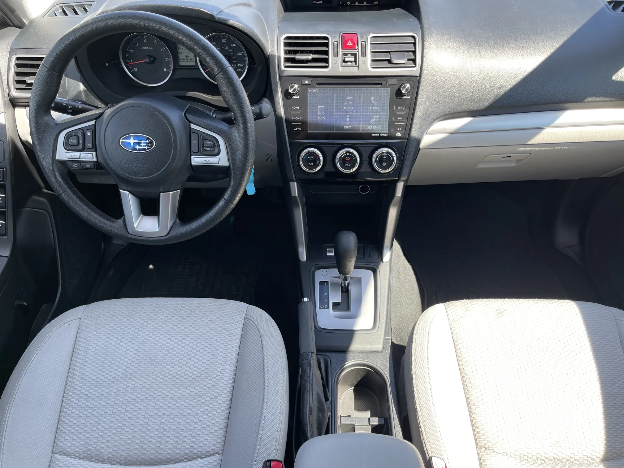Front entertainment system