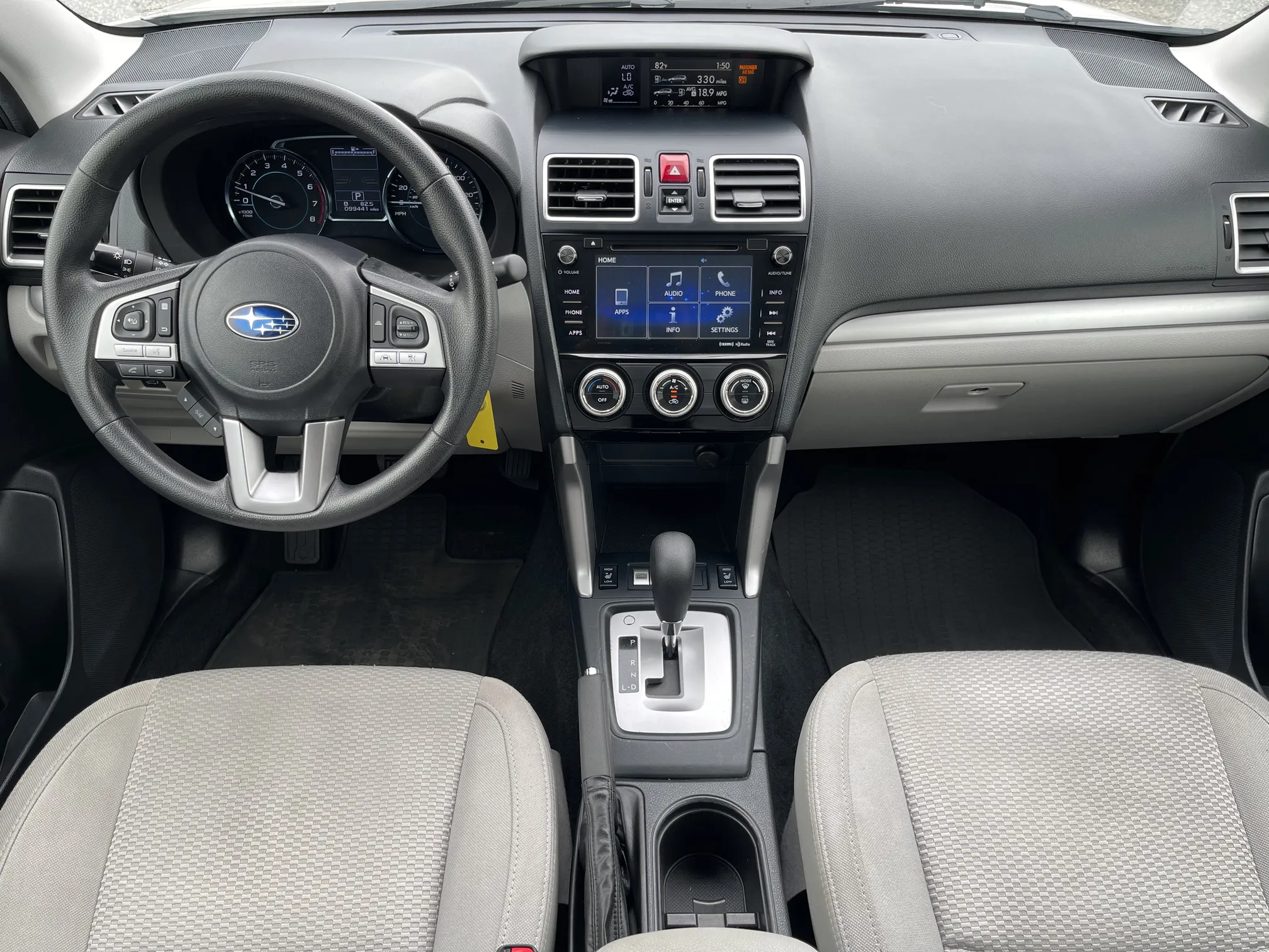 Front entertainment system