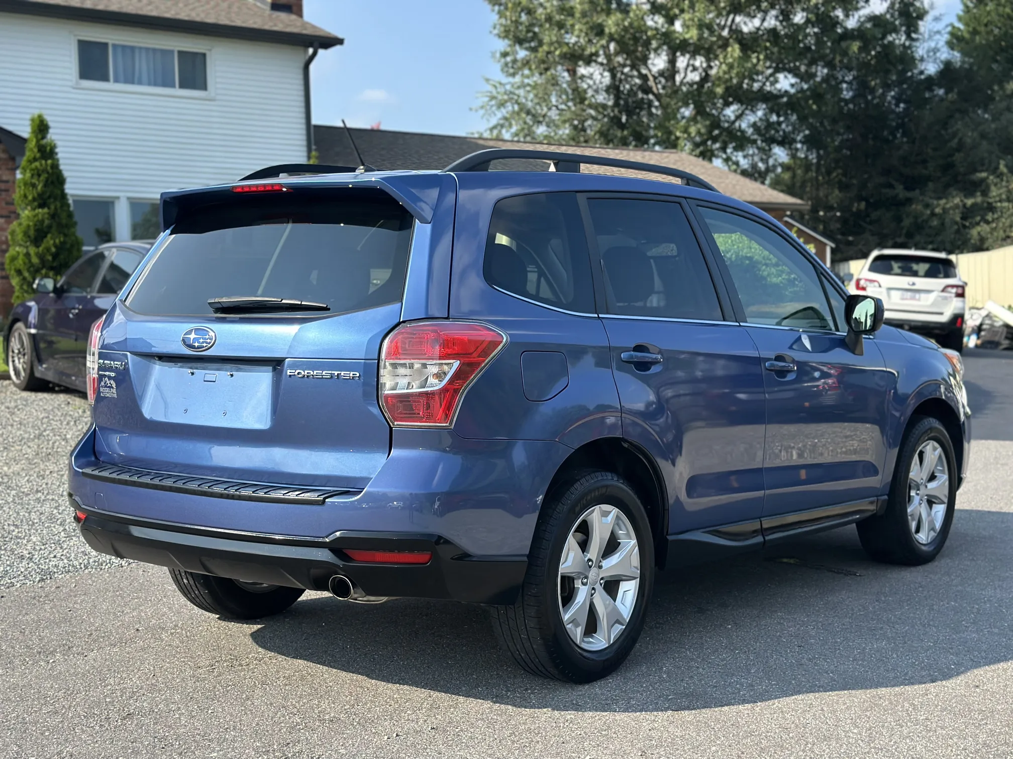 Rear passenger side