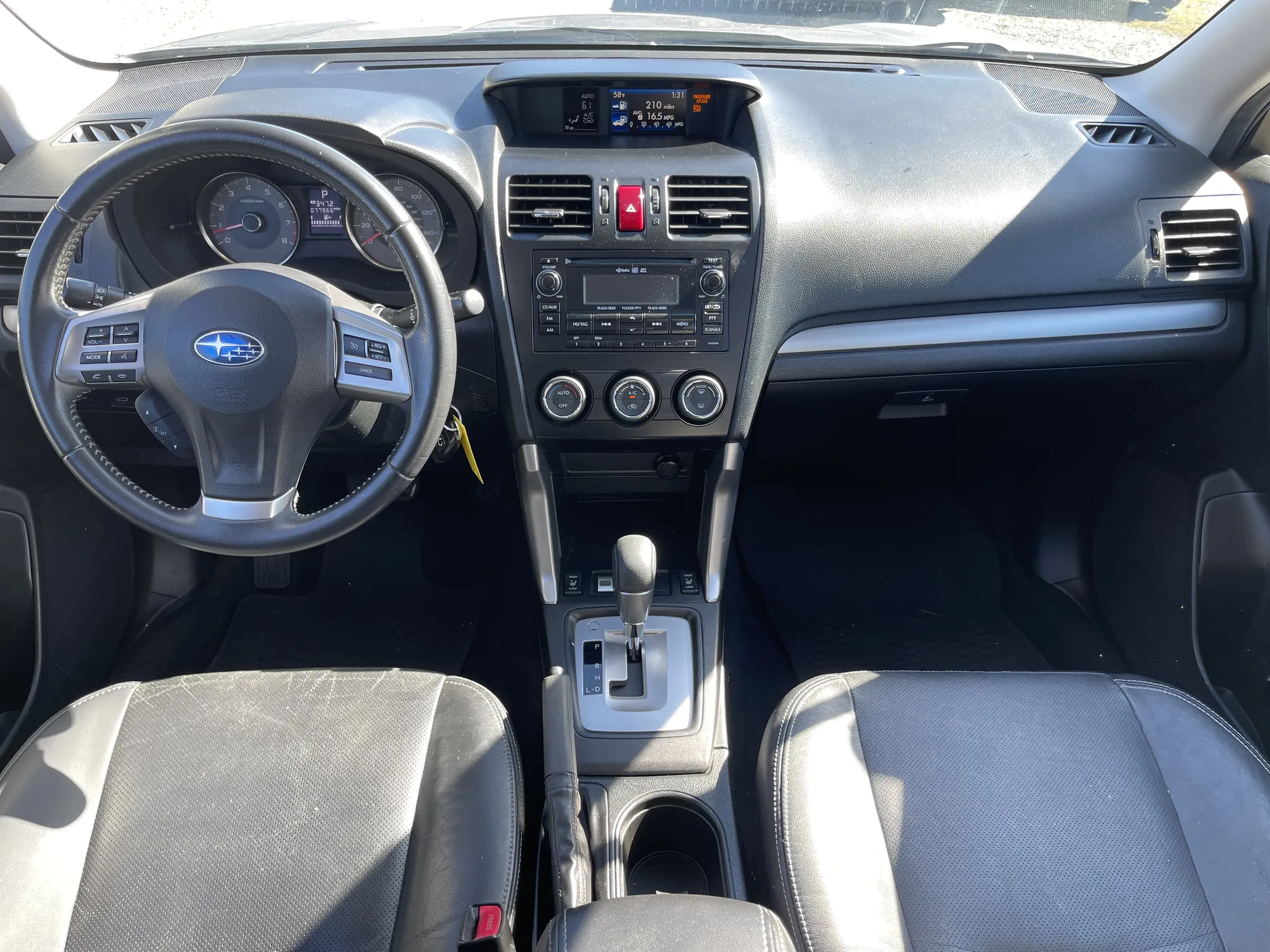 Front entertainment system