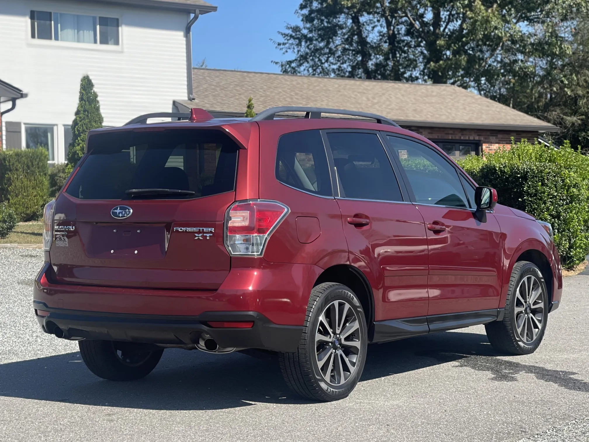 Rear passenger side