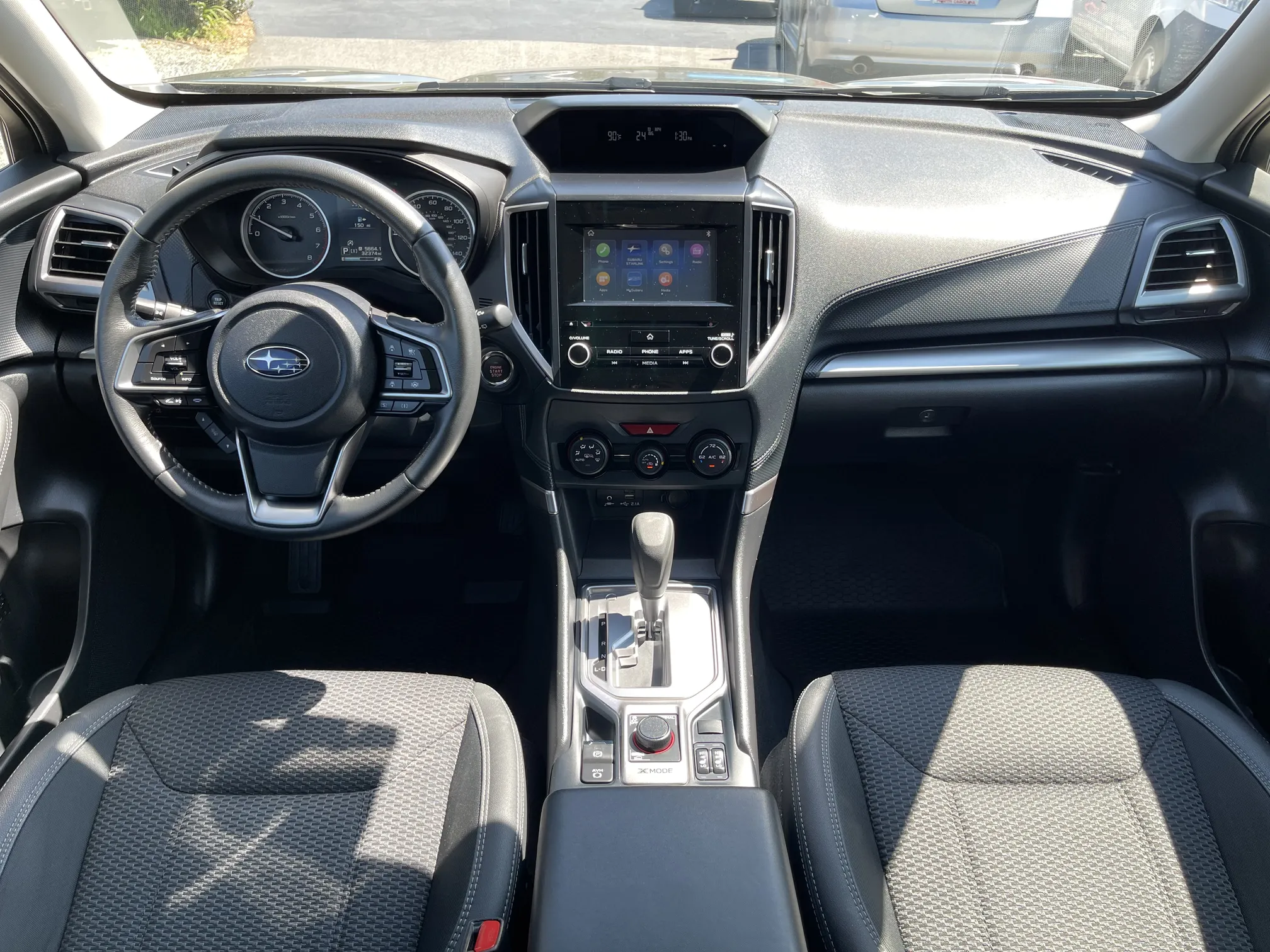 Front entertainment system