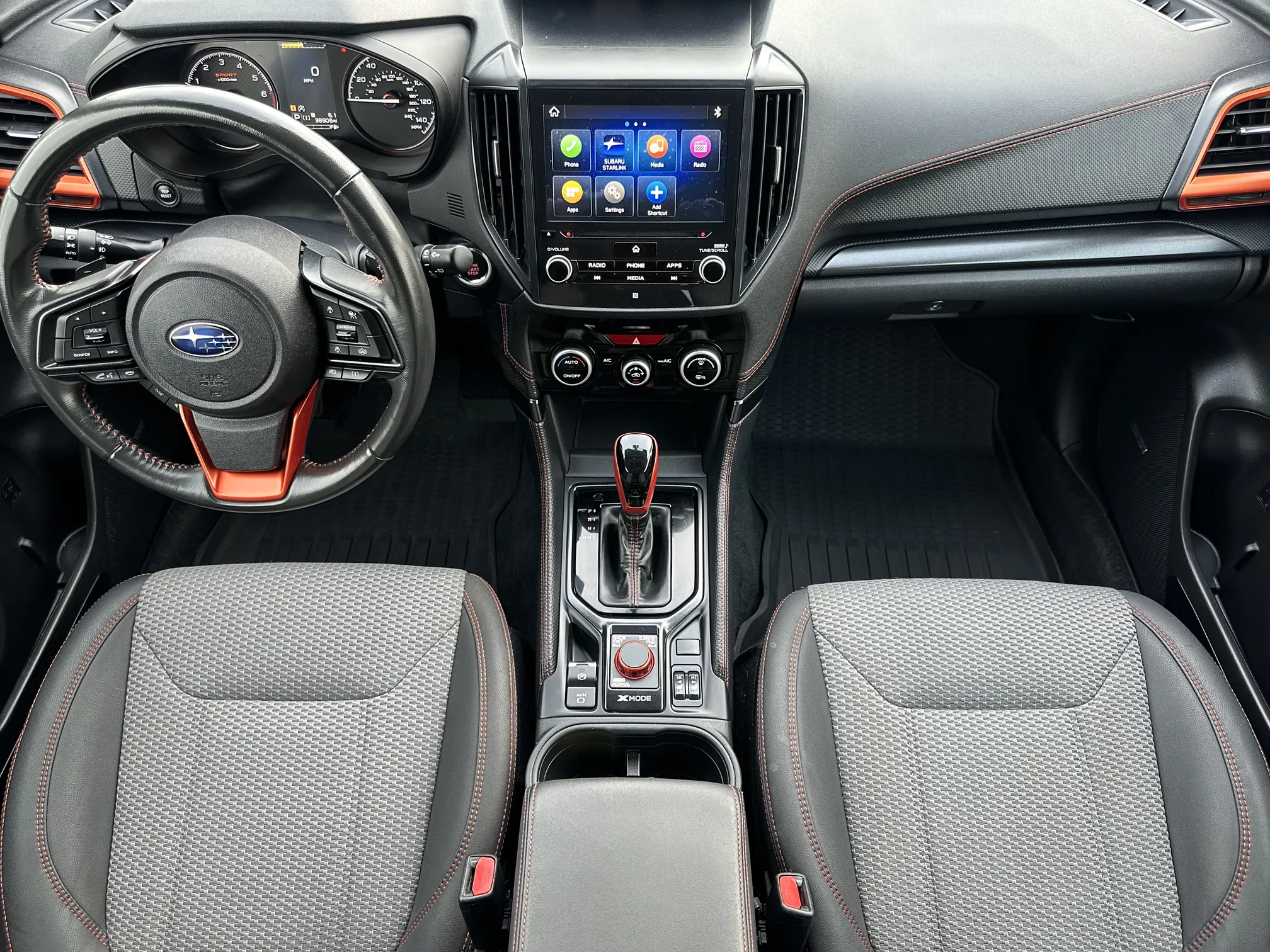 Front entertainment system